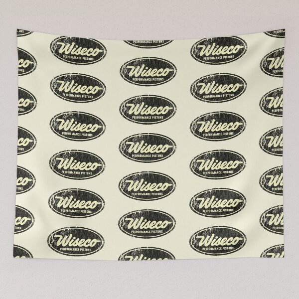 Item preview, Wiseco performance pistons - vintage Hot rod, Race & Street car - aged, worn print designed and sold by retropetrol.