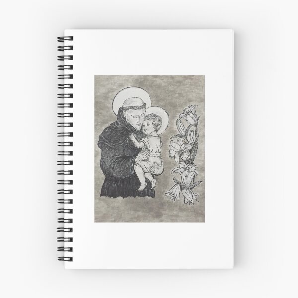 Item preview, Sant'Antonio con Bambino Gesù - Dipinto Originale in Acrilico; Saint Anthony with Child Jesus - Original Acrylic Painting designed and sold by B.D'Alessandro.