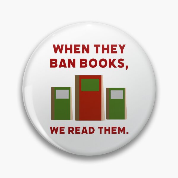 Item preview, When they ban books, we read them.  designed and sold by Rachel the Artist .