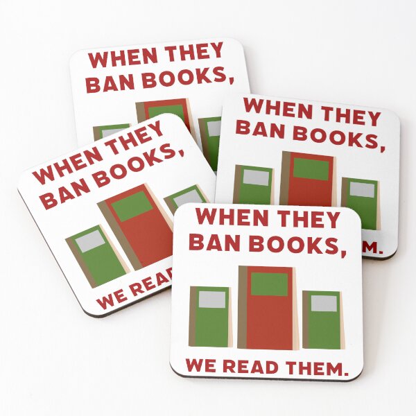 Item preview, When they ban books, we read them.  designed and sold by Rachel the Artist .