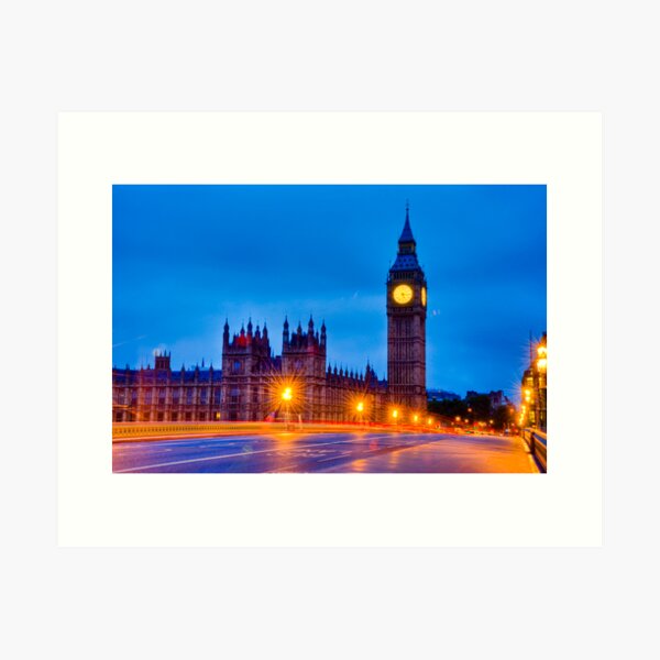 Artikel-Vorschau von Big Ben bei Nacht / Morgen, designt und verkauft von DonDavisUK.