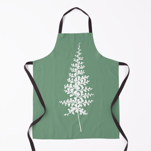 Item preview, Fern II, Minimalist Aesthetic Line Drawing Natural Design, Mint Green designed and sold by SWSandraWechner.