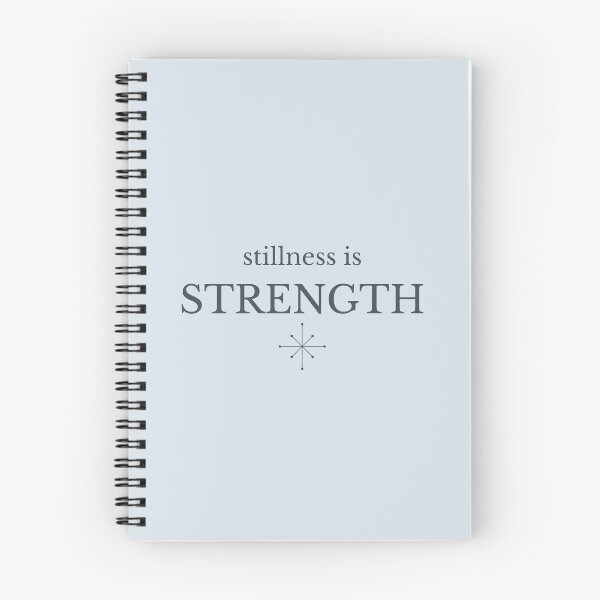 Item preview, Stillness Is Strength Minimalist Compass Design designed and sold by Minimalist Typography.