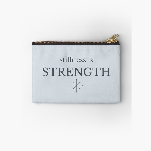 Item preview, Stillness Is Strength Minimalist Compass Design designed and sold by Minimalist Typography.