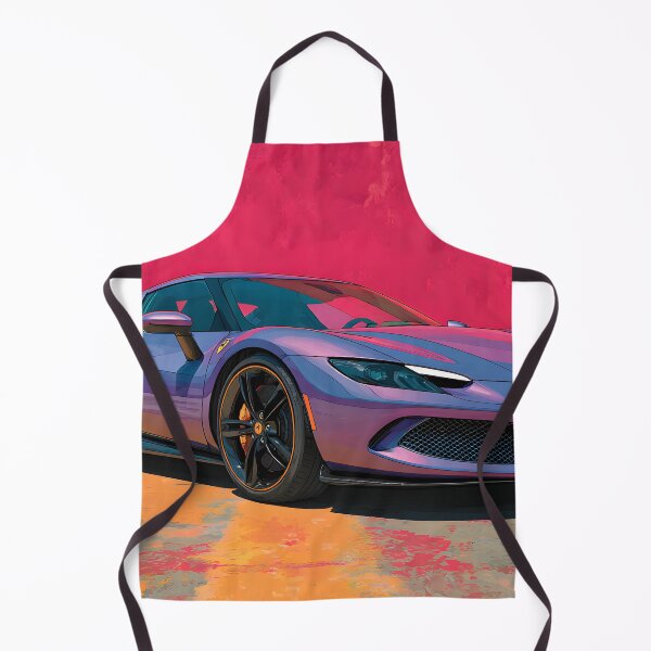 Item preview, Ferrari 296 GTB Pop Art Supercar Illustration designed and sold by AutoPopStudio.