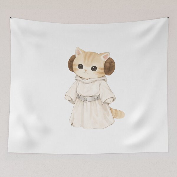 Item preview, Princess Cat Cute Sci-Fi Fan Art designed and sold by Reyxava.