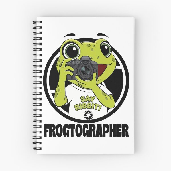 Item preview, Frogtographer – Funny Frog Photographer designed and sold by Frog Level Treasures.