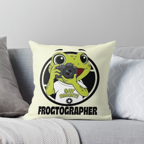 Item preview, Frogtographer – Funny Frog Photographer designed and sold by Frog Level Treasures.