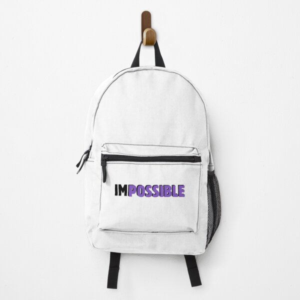 Item preview, Impossible Becomes Possible – Motivational Typography Black designed and sold by A-Szczesniak.
