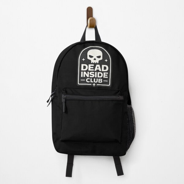 Item preview, Dead Inside Club Skull – Dark Humor Introvert Gothic Design designed and sold by SpainDesign77.