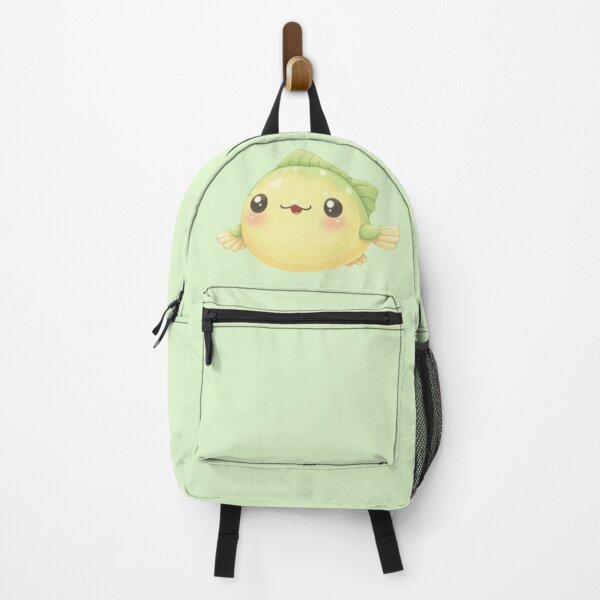 Item preview, Pea Puffer - Tiny Round Cute Fish Sticker designed and sold by WowDezign.