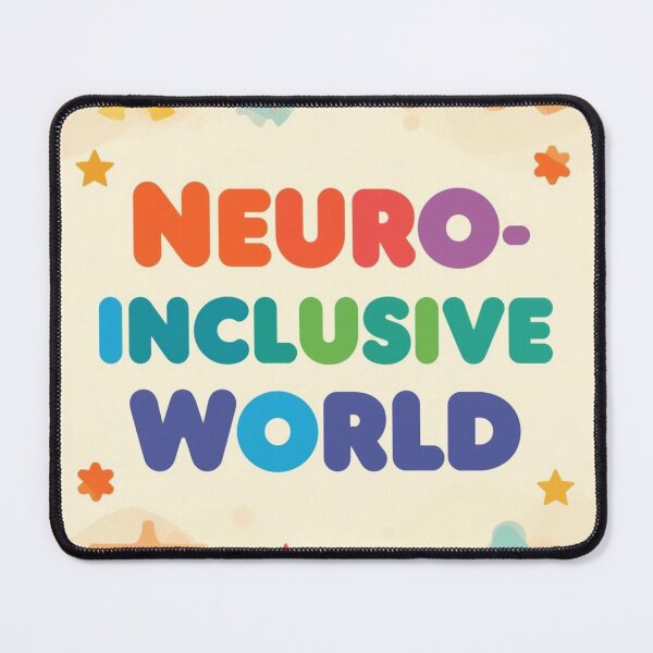 Item preview, Neuro-Inclusive World | Neurodiversity Classroom Poster | Equality & Diversity Art designed and sold by YvkafromPoland.