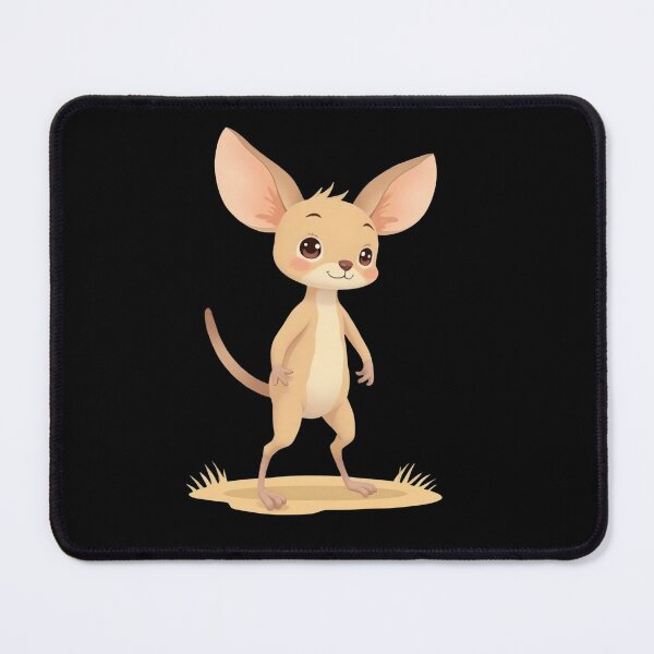 Item preview, Happy Jerboa - Cute Desert Rodent Sticker designed and sold by WowDezign.