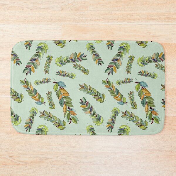 Item preview, Leaf and berry design designed and sold by The Curious Cow.