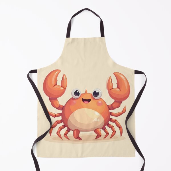 Item preview, Stabby Marine Life - Cute Crab Sticker designed and sold by WowDezign.