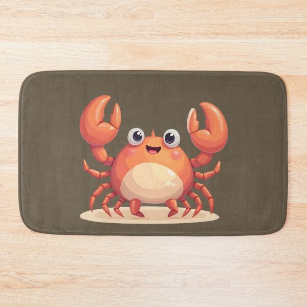 Item preview, Stabby Marine Life - Cute Crab Sticker designed and sold by WowDezign.