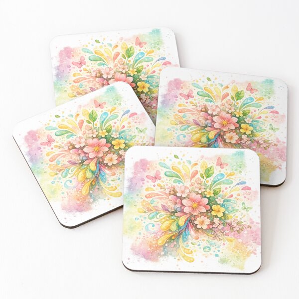 Item preview, Abstract Spring Flowers designed and sold by Andrei Cazan.