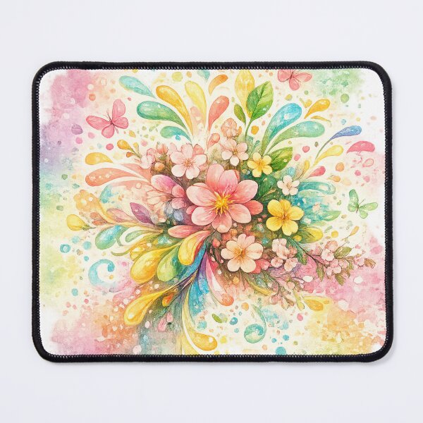 Item preview, Abstract Spring Flowers designed and sold by Andrei Cazan.