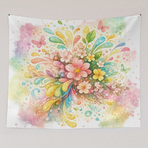Item preview, Abstract Spring Flowers designed and sold by Andrei Cazan.