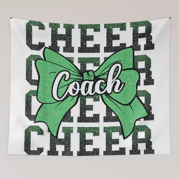 Item preview, Green Funny Sport Loud Proud Cheer Coach Dad Father's Day designed and sold by KatherynSGardne.