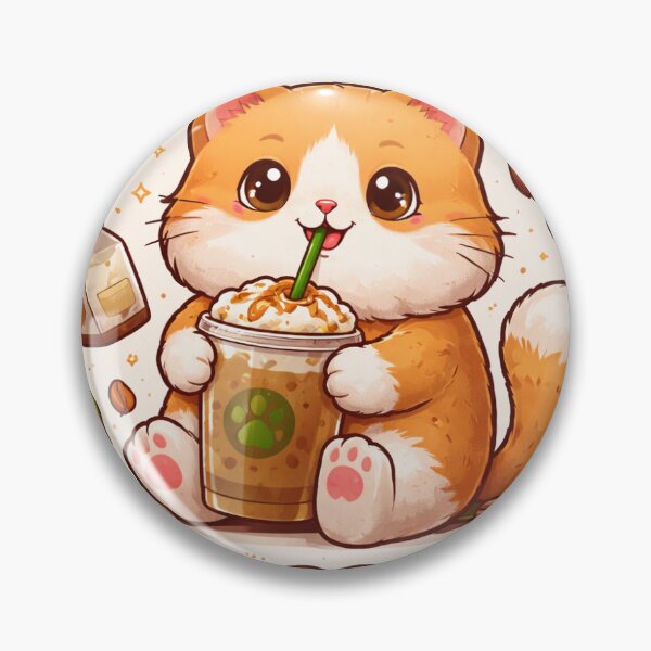 Item preview, Cute Coffee Cat – Need More Iced Coffee Kawaii Cat Lover Design designed and sold by PurePixelPress.