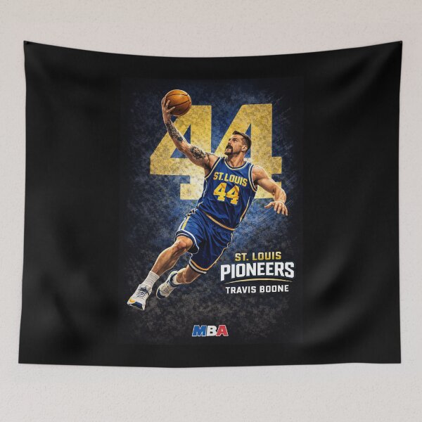 Item preview, St. Louis Pioneers - Travis Boone #44 – MBA Basketball Poster – Shooting Guard designed and sold by Beaurozier.