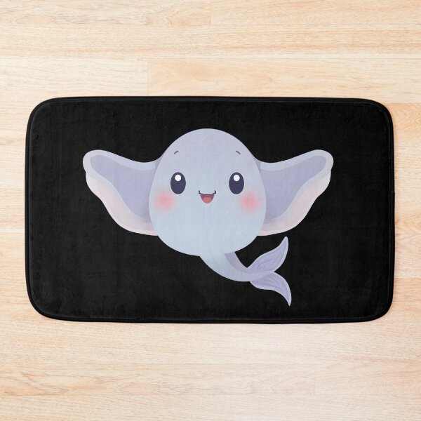 Item preview, Fluffy Sea Pancakes - Cute Stingray Sticker designed and sold by WowDezign.