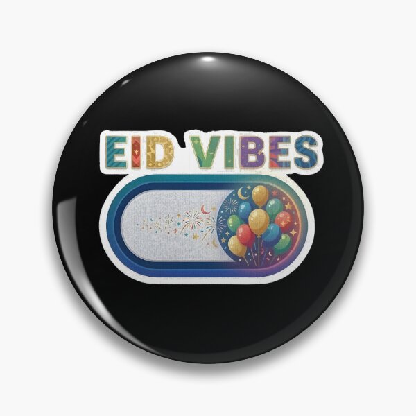 Item preview, EID VIBES - Balloons and Stars Toggle Switch Sticker designed and sold by WowDezign.