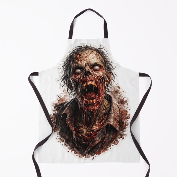 Item preview, Realistic Horror Zombie Dark Art Sticker designed and sold by MarchyStudio.