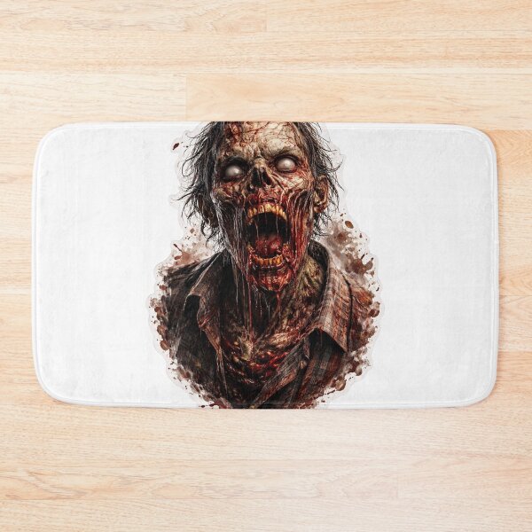 Item preview, Realistic Horror Zombie Dark Art Sticker designed and sold by MarchyStudio.