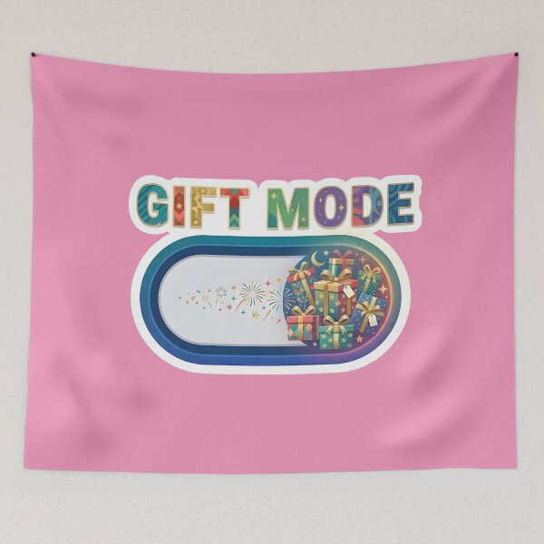 Item preview, GIFT MODE - Wrapped Gifts Toggle Switch Sticker Design designed and sold by WowDezign.