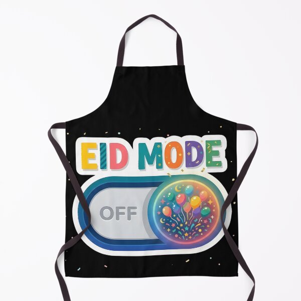 Item preview, EID MODE - Balloons & Confetti Celebration Toggle Switch Sticker designed and sold by WowDezign.