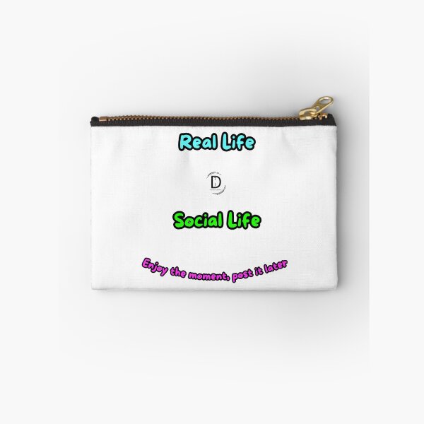 Item preview, Real Life vs Social Life Enjoy The Moment Post It Later designed and sold by TheItaliandilemma.