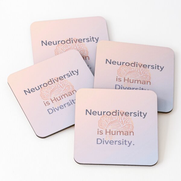 Item preview, Neurodiversity Is Human Diversity | Inclusion Awareness Art designed and sold by YvkafromPoland.