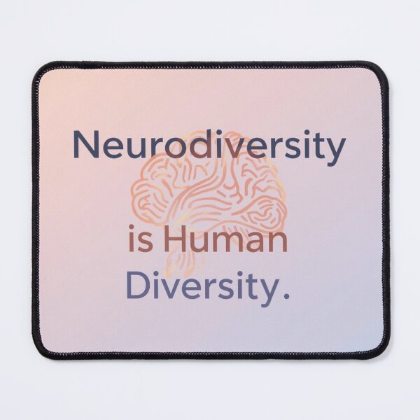Item preview, Neurodiversity Is Human Diversity | Inclusion Awareness Art designed and sold by YvkafromPoland.