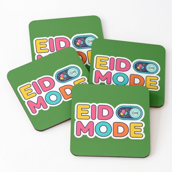 Item preview, EID MODE - Celebration Toggle Switch with Balloons Sticker Design designed and sold by WowDezign.