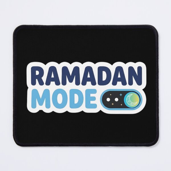 Item preview, RAMADAN MODE - Night Toggle Switch Crescent Moon Sticker Design designed and sold by WowDezign.