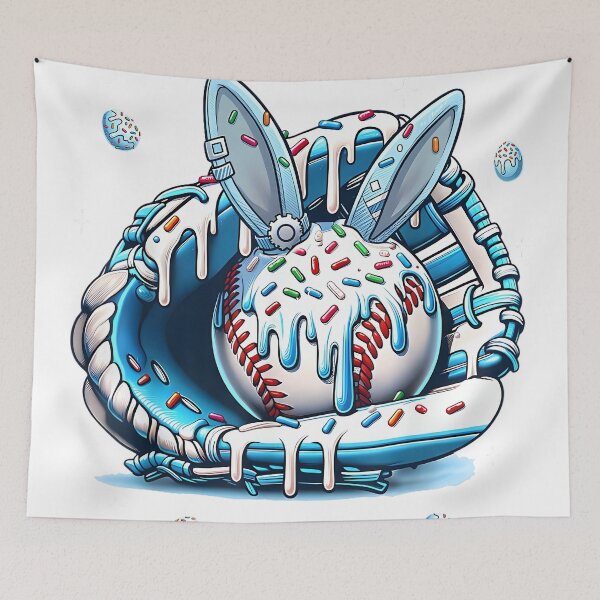 Item preview, Happy Easter Baseball Player Bunny Sports Boys Kids Girls designed and sold by KatherynSGardne.