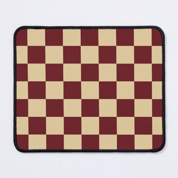 Item preview, Red and Cream Checkered Pattern designed and sold by The Innocent Ghost Project.
