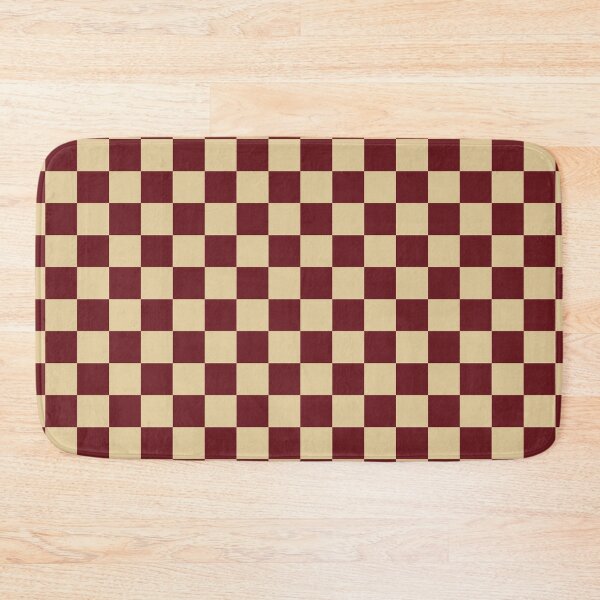 Item preview, Red and Cream Checkered Pattern designed and sold by The Innocent Ghost Project.