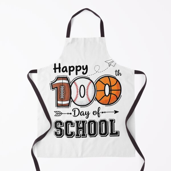 Item preview, Happy 100th Day of School Sports Lover Football Basketball designed and sold by KatherynSGardne.