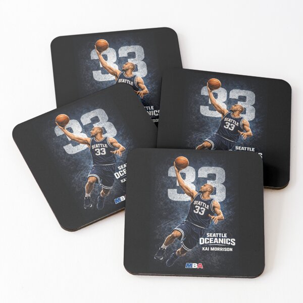 Item preview, Seattle Oveanics - Kai Morrison #33 – MBA Basketball Poster – Shooting Guard designed and sold by Beaurozier.