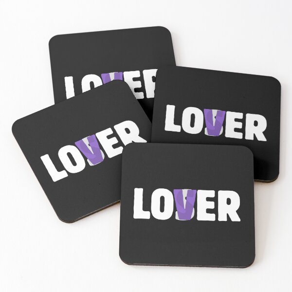 Item preview, Lover – Minimalist Typography with Purple Accent designed and sold by A-Szczesniak.