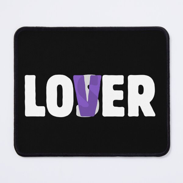 Item preview, Lover – Minimalist Typography with Purple Accent designed and sold by A-Szczesniak.