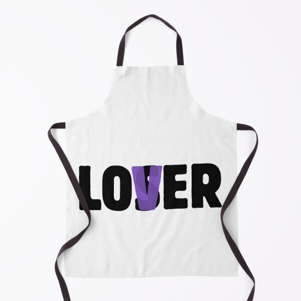 Item preview, Lover – Minimalist Typography with Purple Accent black designed and sold by A-Szczesniak.