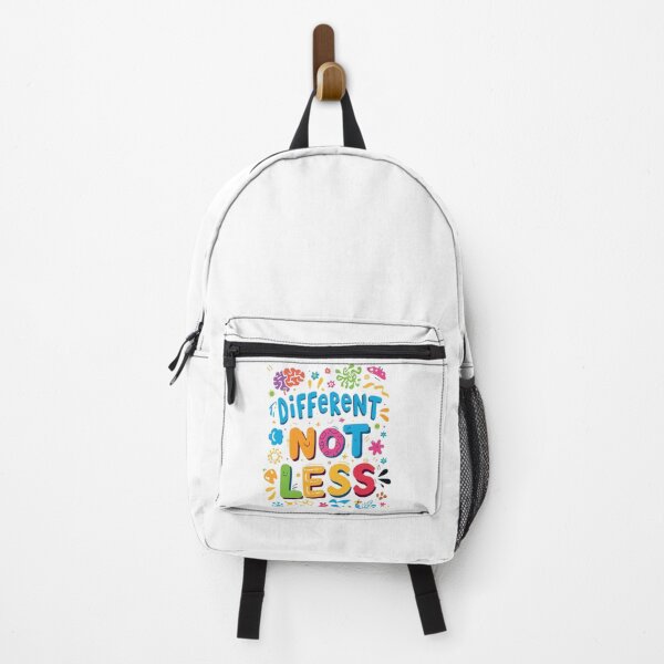 Item preview, Different Not Less | Autism & Neurodiversity Pride Quote designed and sold by YvkafromPoland.