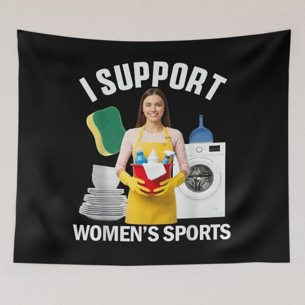 Item preview, I Support Women's Sports Unwearable Aduld Humor Bootleg designed and sold by KatherynSGardne.