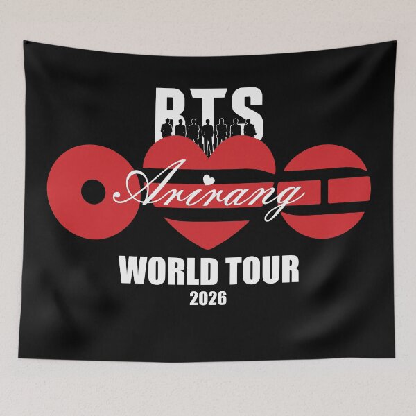 Item preview, BTS Arirang World Tour 2026 Concert Merch | BTS Arirang Album Tour Shirt designed and sold by CatEra Studio.