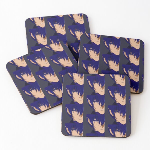 Item preview, Blue Hair Anime Portrait | Emotional Aesthetic Art designed and sold by kerissfantasyart .