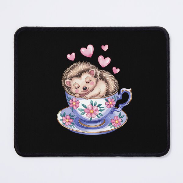 Item preview, Cute Forest Hedgehog – Watercolor Woodland Animal Art designed and sold by artedigital99.